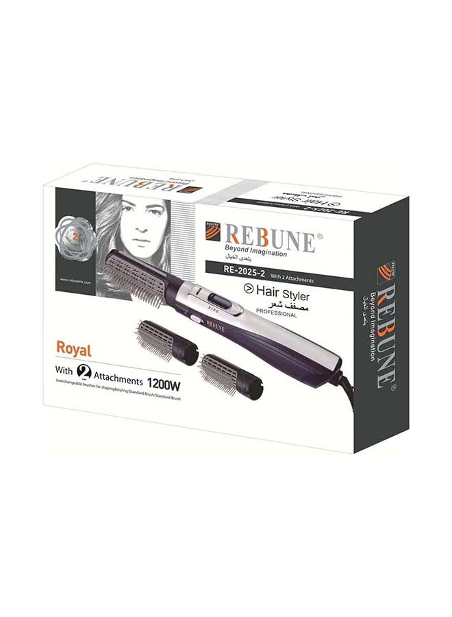 REBUNE - 3-In-1 Hair Styler Blue/White - Image 1