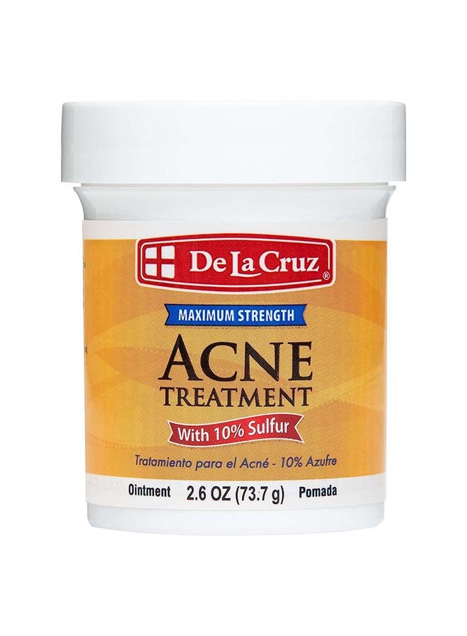 Sulfur Ointment, Acne Medicine, Maximum Power, 2.6 oz (73.7 g) - v1689817246/N24222991A_1