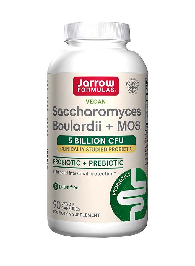 Saccharomyces Boulardii Plus MOS - 90 Veggie Capsule - v1689817256/N32775718A_1