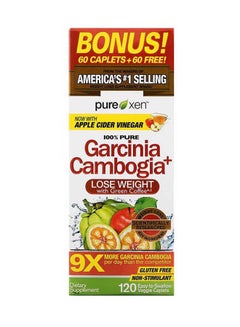 Garcinia Cambogia Plus Lose Weight With Green Coffee - 120 Capsules
