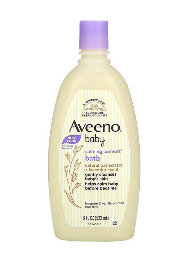 Aveeno Lavender And Vanilla Baby Calming Comfort Bath - 532ml - Image 1