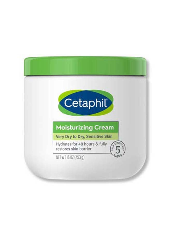 Cetaphil - Moisturizing Cream, Sensitive Skin, 16 oz Packaging May Vary 453grams - Image 1