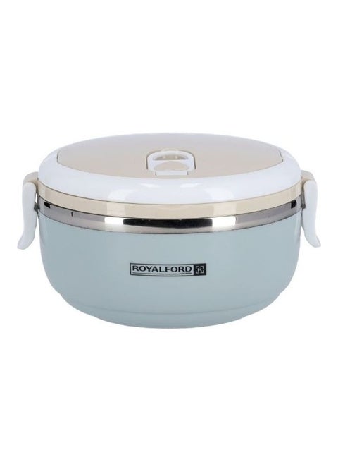 Single Layer Round Lunch Box Blue/Pink 700ml