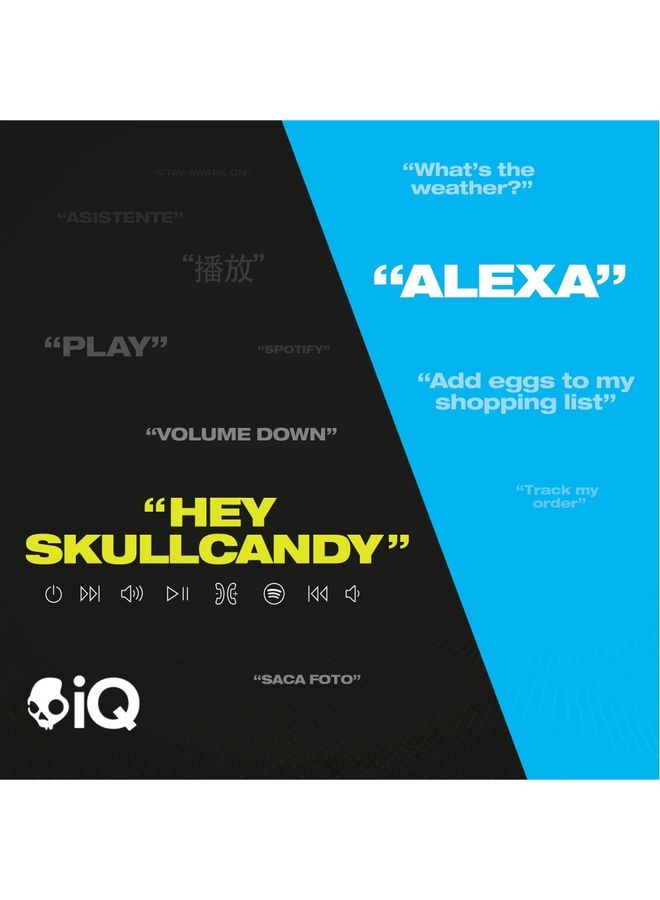 Skullcandy - Crusher ANC 2 Bluetooth Noise Cancelling Wireless Headphones/50 Hours Battery/Extra Bass Tech/Use With Android And iPhone/Microphone True Black - Image 1