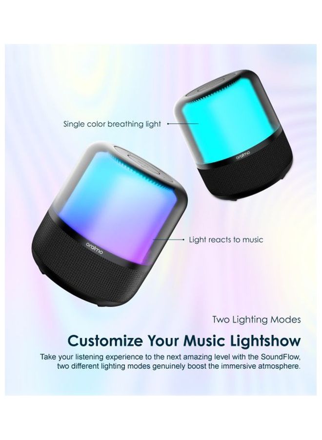 Oraimo SoundFlow Wireless Speaker BT V5.1 50Hz-20KHz Black  - Image 3