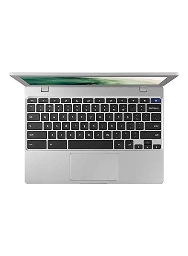 Chromebook Laptop With 11.6-Inch Display, Celeron N4020 Processor/4GB RAM/16GB EMMC/Intel UHD Graphics 600/Chrome OS English Satin Gray