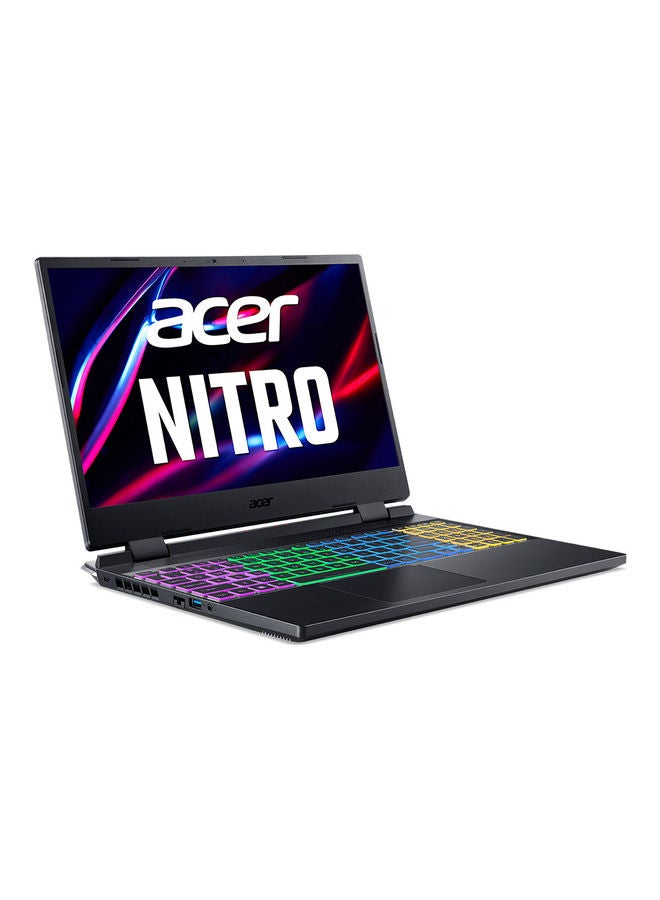 Acer - Nitro 5 AN515 Gaming Laptop With 15.6-Inch FHD IPS Display, Core i7-12700H Processor/16GB RAM/512GB SSD/4GB NVIDIA GeForce RTX 3050 Graphics/Windows 11 Home English Black - Image 1