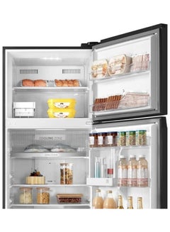 توشيبا Double Door Refrigerator 100 W GRRT559WE Silver  - Image 5