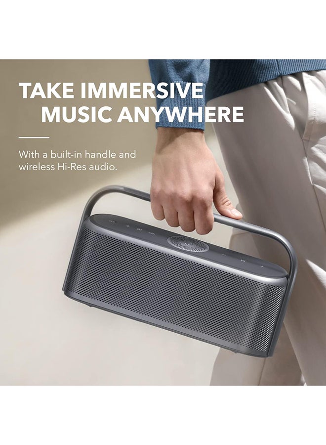 Motion x600 Bluetooth Portable Speaker Wireless Hi-Res Spatial Audio, 50W Sound, IPX7 Waterproof, Pro EQ, 12H Long Playtime, Built-In Handle, AUX-In Navy Blue - v1689848241/N53421308A_7