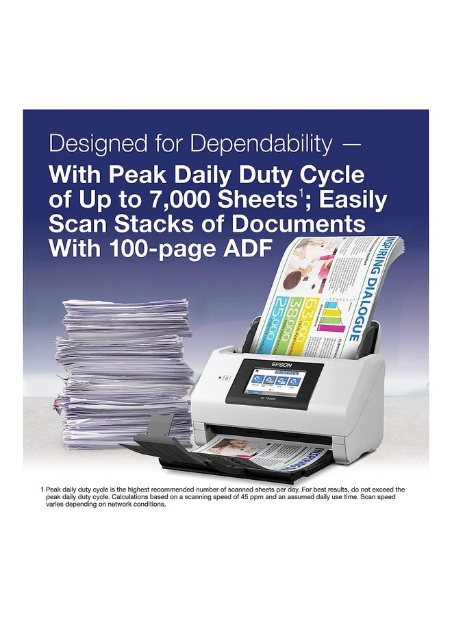 EPSON - WorkForce DS-790WN White - Image 1