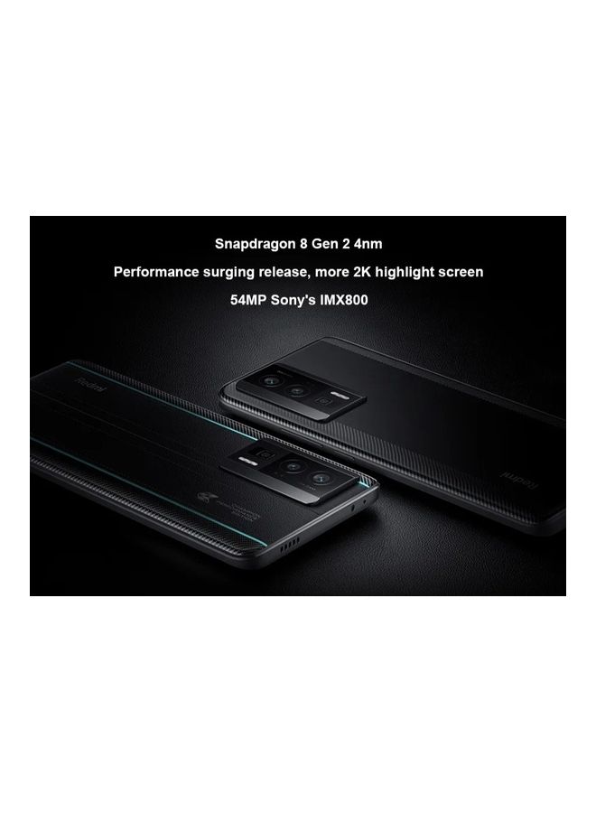 Xiaomi - Xiaomi Redmi K60 Pro 8GB+256GB Black 5G Gaming Smartphone 54MP Camera 30W Wireless Charging 120W Hyper Charger 5000mAh 2K 120Hz Screen - Image 1