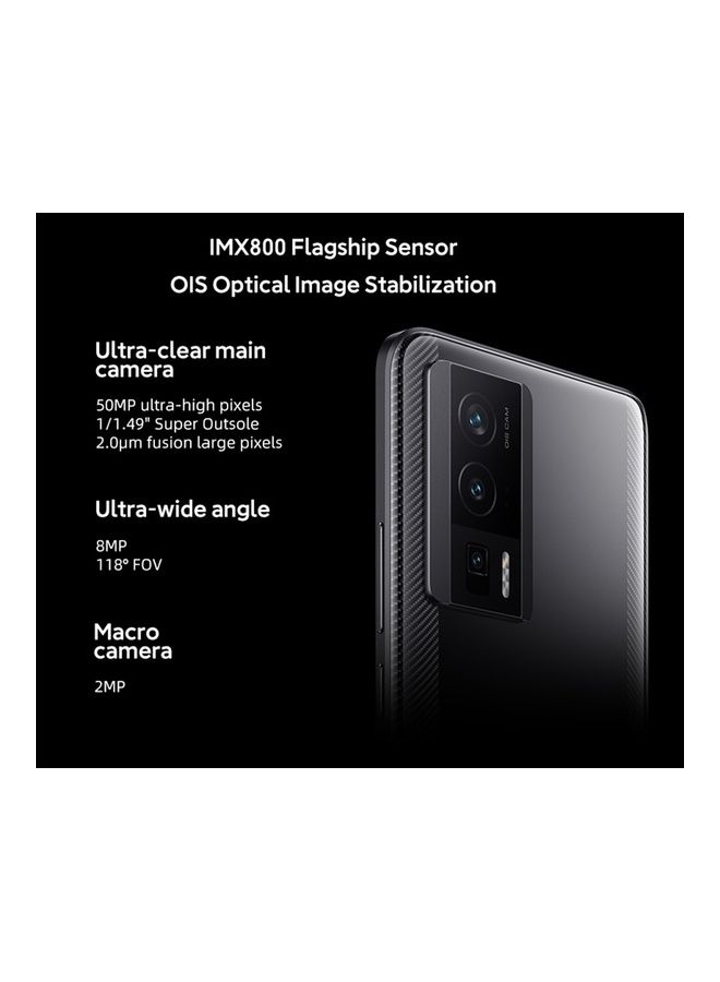 Xiaomi - Xiaomi Redmi K60 Pro 8GB+256GB Black 5G Gaming Smartphone 54MP Camera 30W Wireless Charging 120W Hyper Charger 5000mAh 2K 120Hz Screen - Image 1