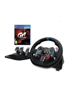 Logitech G29 Driving Force Racing Wheel With Gran Turismo Sport  - Image 1