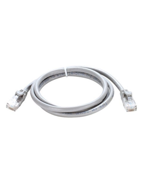 CAT6 UTP 24 AWG 5M PATCH CORD NCB-C6UGRYR1-5 Grey