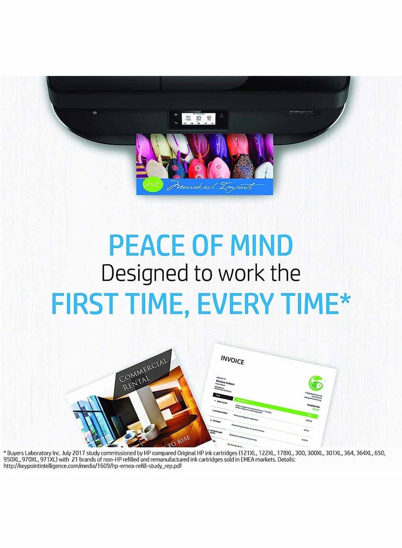 HP 730 300ml Original DesignJet Ink Cartridge P2V68A Cyan - Image 4