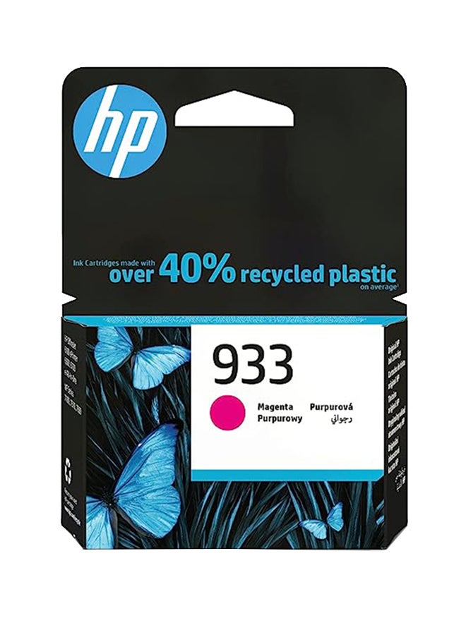 HP CN059AE 933 Original Ink Cartridge, Single Pack Magenta