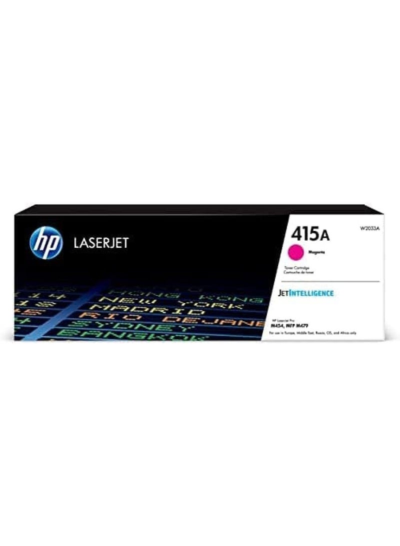 HP 415A (W2033A) Original Toner Magenta LaserJet Pro M454 Magenta  - Image 1