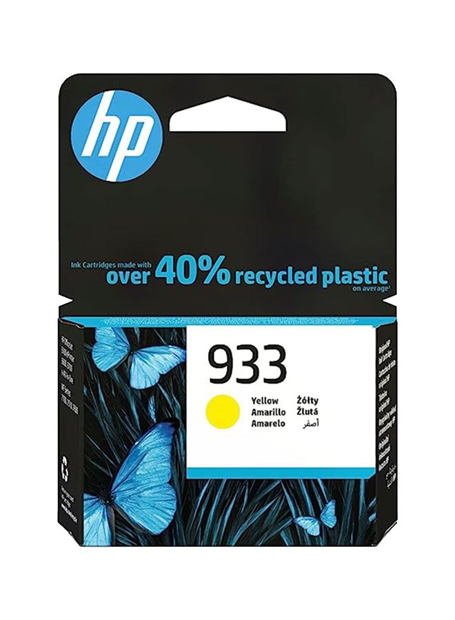 HP CN060AE 933 Original Ink Cartridge, Single Pack Yellow