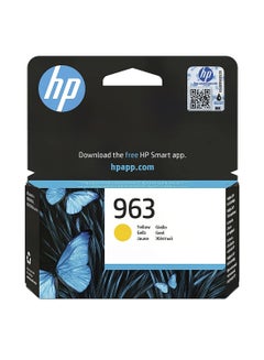HP 963 Original Ink Cartridge 3JA25AE Yellow  - Image 1