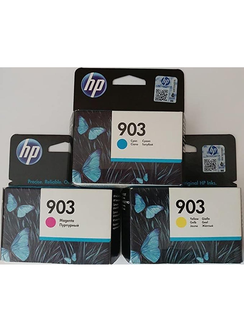 HP 903Xl black 903 1x original Ink cartridges Officejet 6950, Officejet Pro 6960, Officejet Pro 6970 Cyan, Magenta, Yellow - Image 3