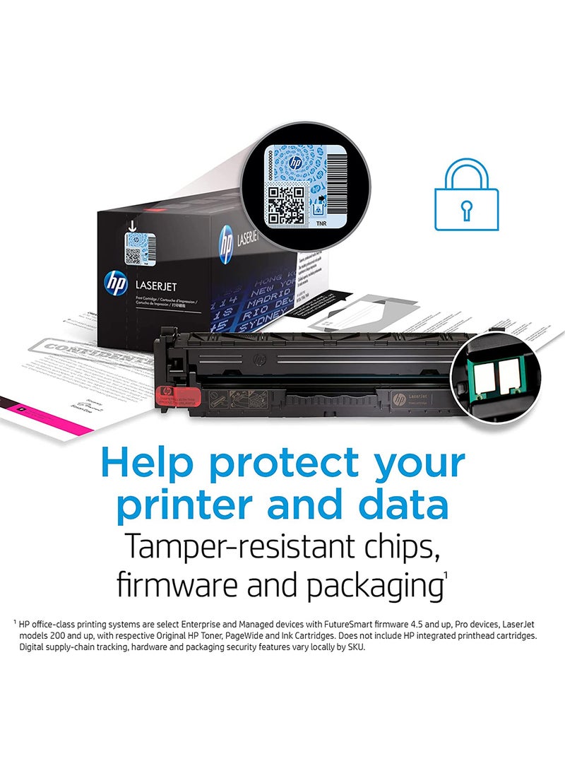 HP 304A Original Laserjet Toner Cartridge Cyan - Image 4