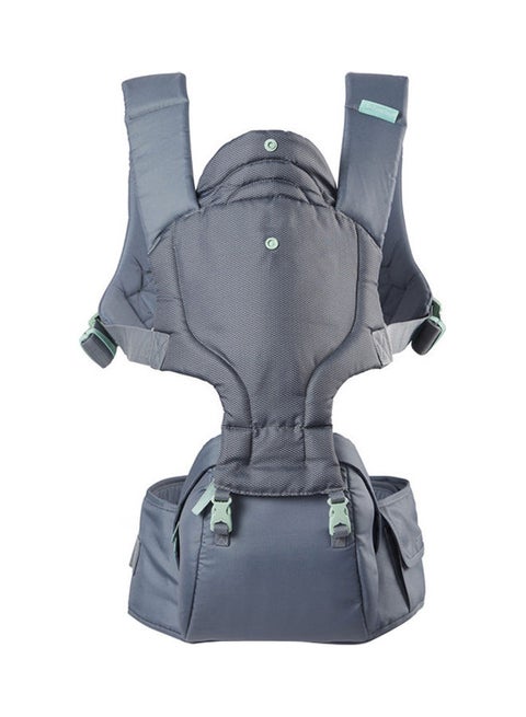 Hip Rider Plus 5-in-1 Hip Seat Carrier for Infants And Toddlers Capacity- 5.5 Kg to 20.4 Kg - Grey