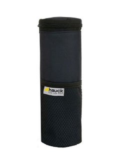 hauck Refresh Me Outdoor Insulated Bottle Bag With Vecro Strap And Mesh Pocket For Pram Stroller Pushchair – Grey  - Image 1