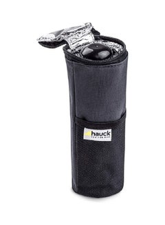 hauck Refresh Me Outdoor Insulated Bottle Bag With Vecro Strap And Mesh Pocket For Pram Stroller Pushchair – Grey  - Image 3