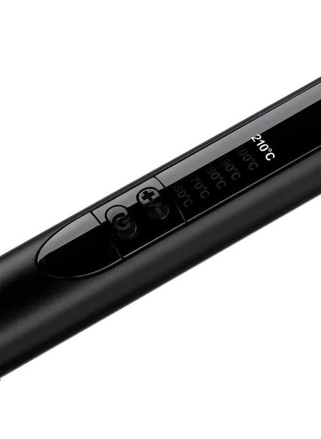 babyliss Conical Hair Curler, Ultra-fast Heat Up & Extra-long Barrel, On/off Button, Auto Shut Off With Ceramic Technology, 6 Heat Settings From 160c-210c, C454SDE Pink/Black  - Image 3