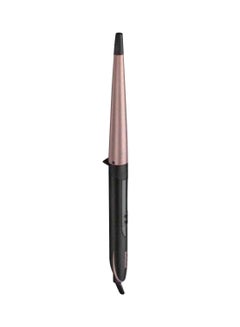 babyliss Conical Hair Curler, Ultra-fast Heat Up & Extra-long Barrel, On/off Button, Auto Shut Off With Ceramic Technology, 6 Heat Settings From 160c-210c, C454SDE Pink/Black  - Image 1