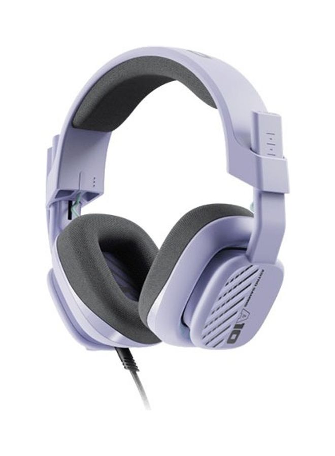 Logitech - Astro A10 Gaming Headset Gen 2 Wired Headset Over-Ear Flip-To-Mute Microphone, 32 Mm Drivers, Compatible With PS45 Xbox, PCMac - Image 1