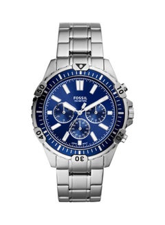 FOSSIL Men's Analog Round Shape Stainless Steel Wrist Watch FS5623 - 44 Mm 