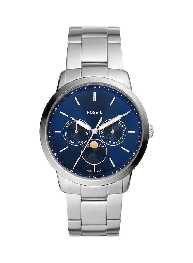FOSSIL Men's Analog Round Shape Stainless Steel Wrist Watch FS5907 - 42 Mm 