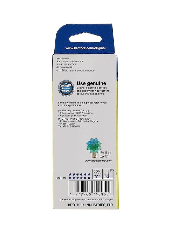 brother Genuine Bt5000Y Ultra High Yield Ink Bottle For Ink Tank Printers Yellow - Image 2