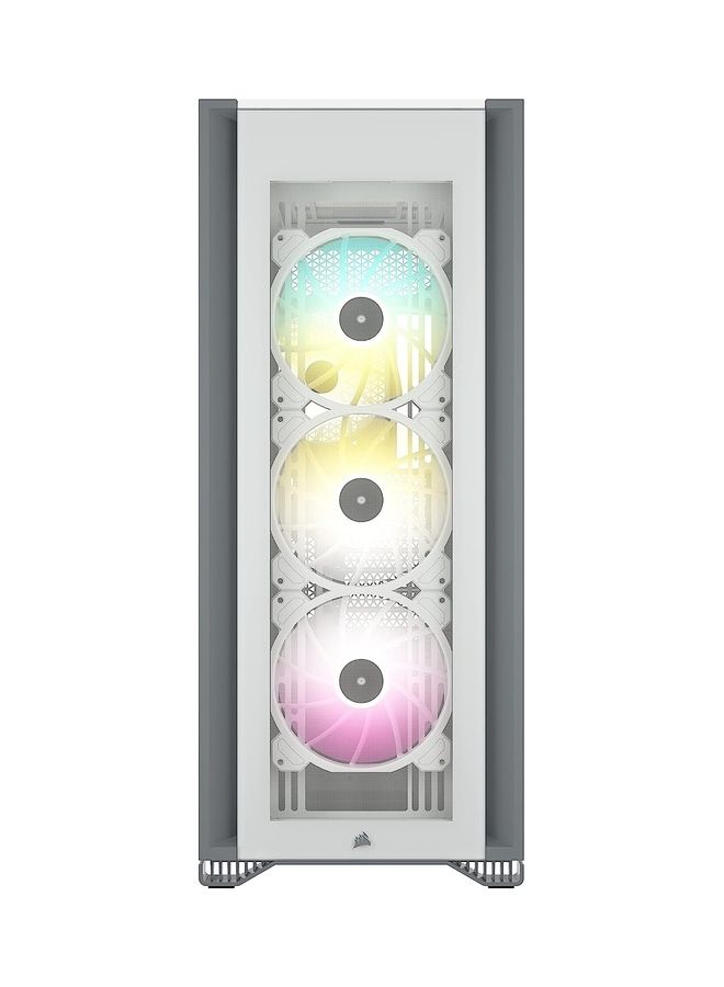 CORSAIR - iCUE 7000X RGB Tempered Glass Full-Tower ATX Computer Case/Gaming Cabinet - CC-9011227-WW White - Image 1