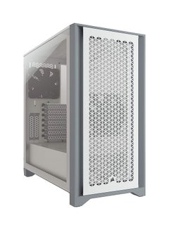 4000D Airflow Tempered Glass Mid-Tower ATX Computer Case/Gaming Cabinet - CC-9011201-WW White