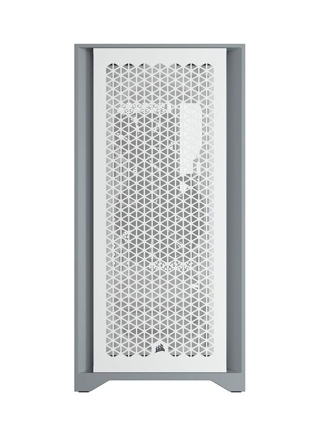 CORSAIR - 4000D Airflow Tempered Glass Mid-Tower ATX Computer Case/Gaming Cabinet - CC-9011201-WW White - Image 1