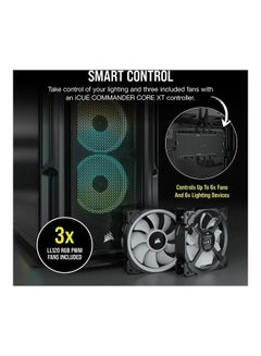 CORSAIR Icue 5000T Rgb Tempered Glass Mid-Tower Smart Case, CC-9011230-WW Black  - Image 4