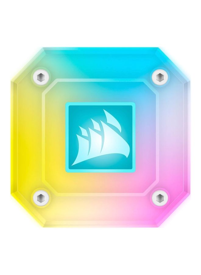 CORSAIR iCUE H100i Elite CAPELLIX, 240mm Radiator, Liquid CPU Cooler White - Image 4