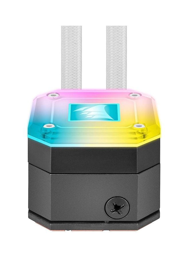 CORSAIR iCUE H100i Elite CAPELLIX, 240mm Radiator, Liquid CPU Cooler White - Image 5