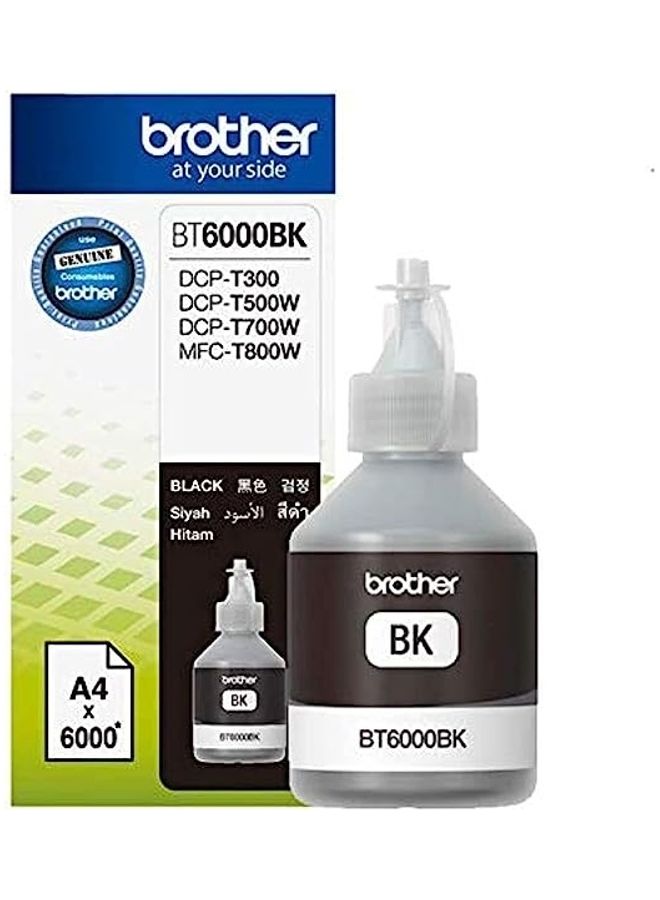 بروذر زجاجة حبر لطابعات Brother T300 T500w T700w T800w
