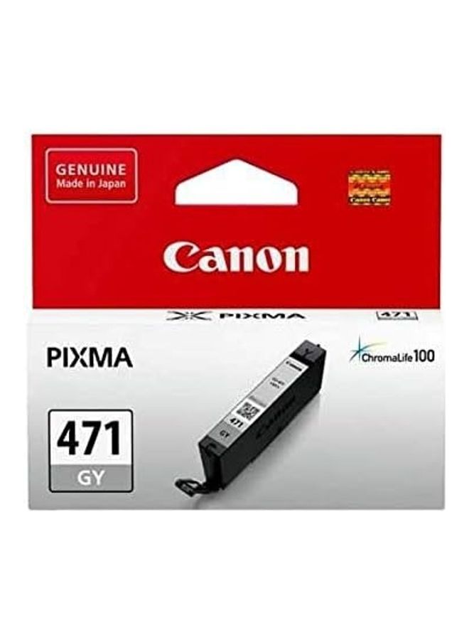 Canon 471 Ink Cartridge CLI-471-GY Gray - Image 3