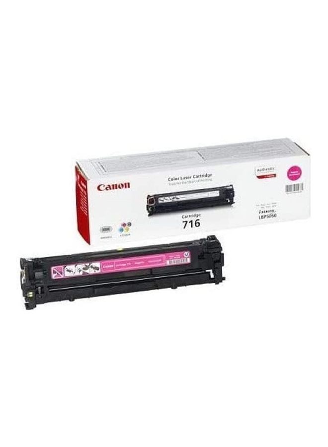 Canon Original toner CRG716, 1500p, 1978B002, Canon LBP-5050, 5050n, MF-8050 Magenta 