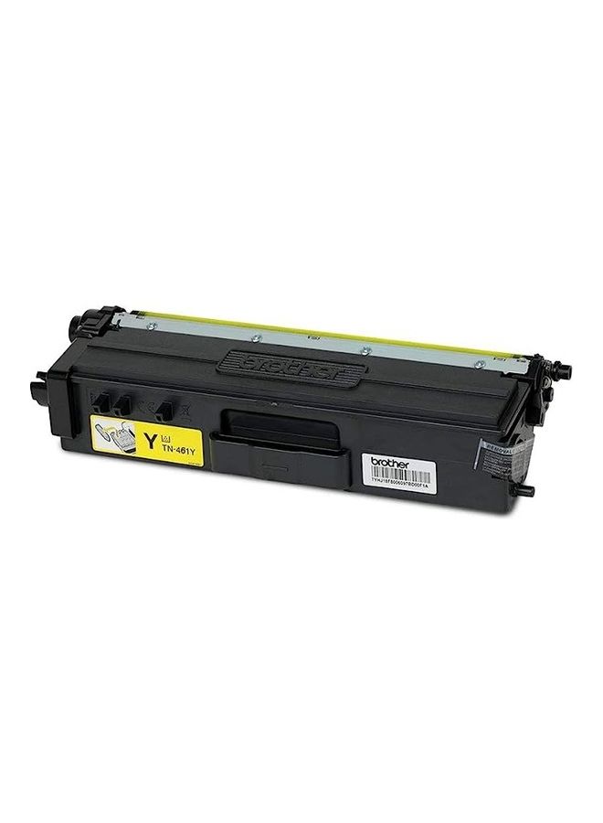 brother Genuine Tn-461Y Standard Yield Ink Printer Toner Cartridge Yellow - Image 2