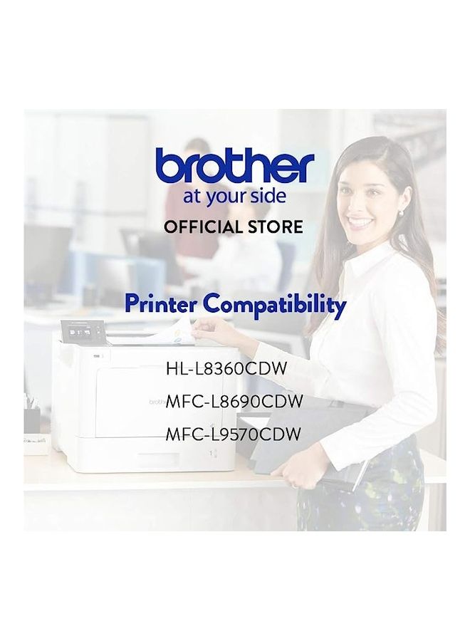 brother Genuine Tn-461Y Standard Yield Ink Printer Toner Cartridge Yellow - Image 3