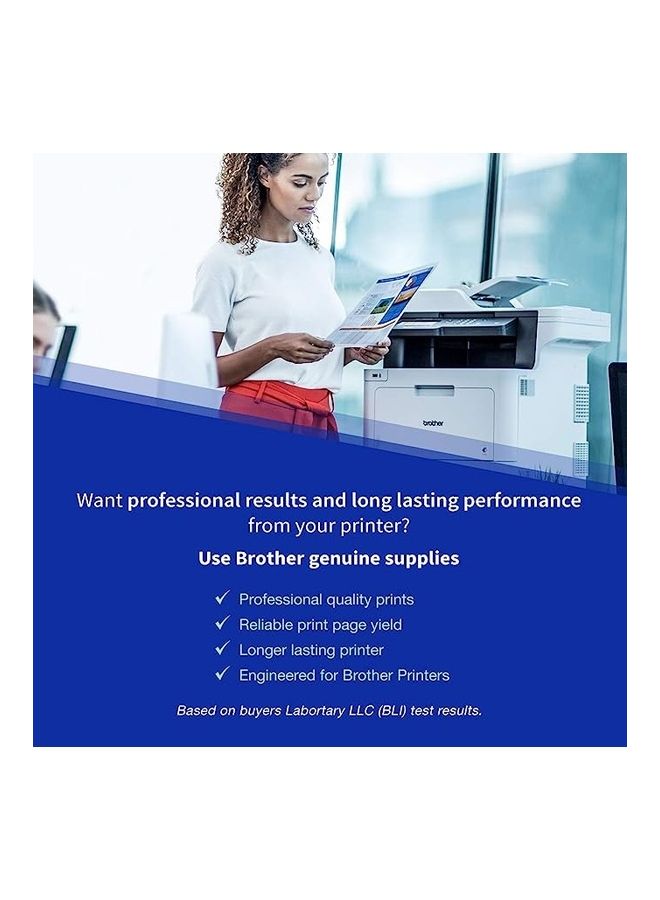 brother Genuine Tn-461Y Standard Yield Ink Printer Toner Cartridge Yellow - Image 5