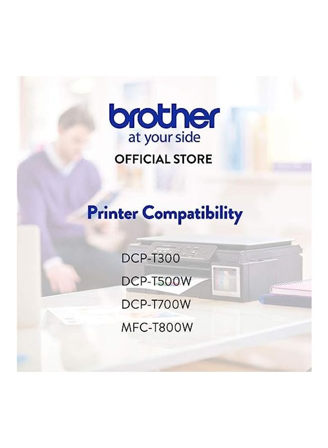 brother Genuine Bt6000Bk Standard Yield Ink Bottle For Ink Tank Printers Black - Image 4