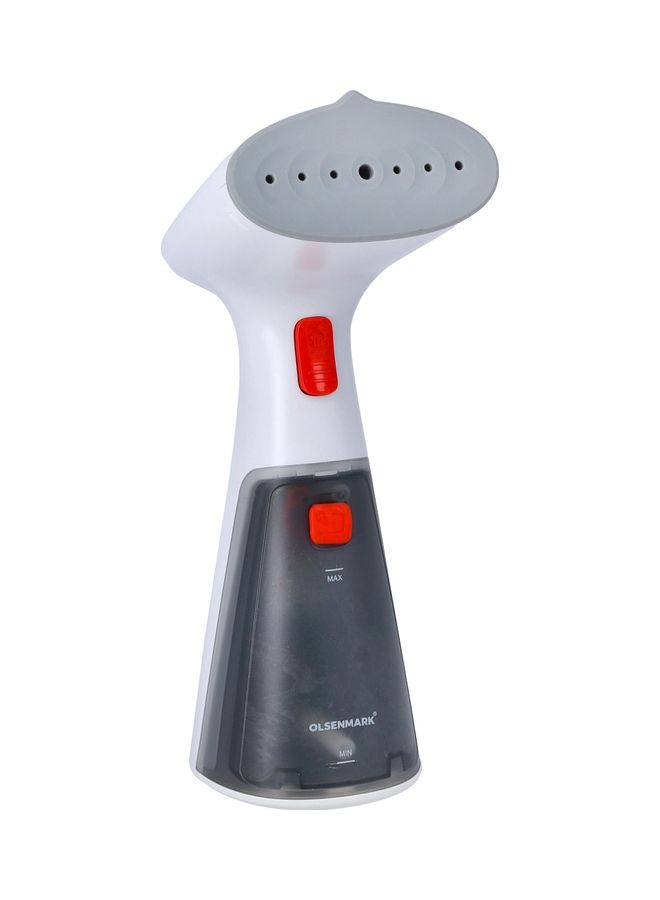 Olsenmark - Portable Handheld Garment Steamer With Water Tank 120.0 ml 1000.0 W OMGS1817 White/Grey - Image 1