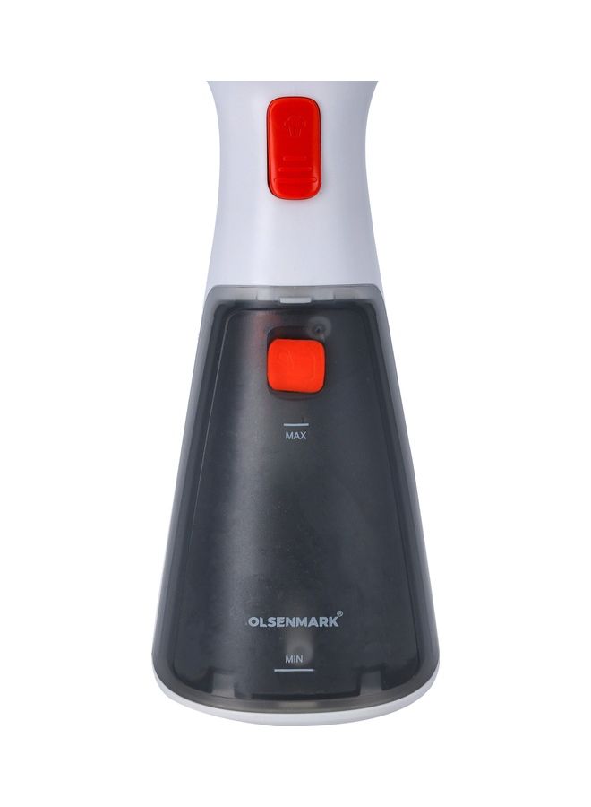 Olsenmark - Portable Handheld Garment Steamer With Water Tank 120.0 ml 1000.0 W OMGS1817 White/Grey - Image 1