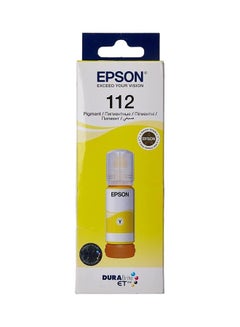 EPSON 112 EcoTank Pigment ink bottle Yellow  - Image 1
